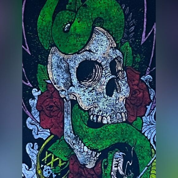 Poison Band Shirt Black M - Picture 3 of 6